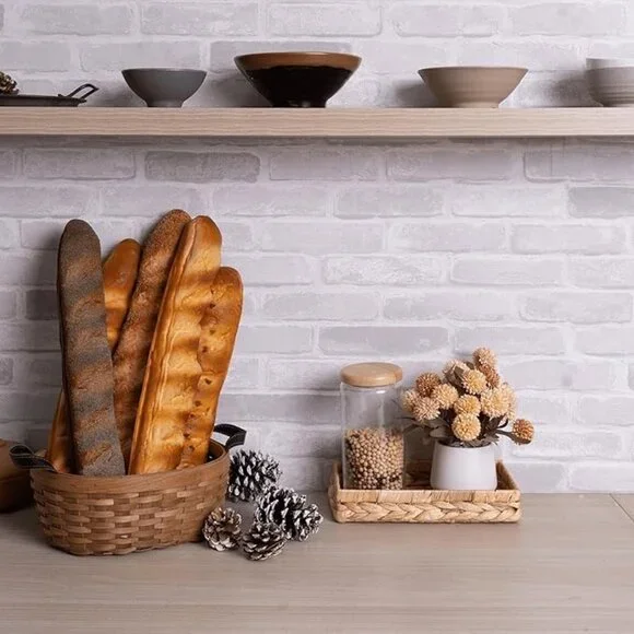 Bathroom Trays for Counter 10" Decorative Rattan Vanity Tray Wicker Storage - Picture 7 of 8